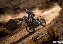 Wallpaper: Rally Dakar Action mit Jordi Viladoms