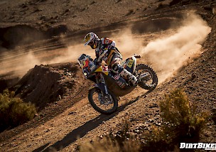 Wallpaper: Rally Dakar Action mit Jordi Viladoms
